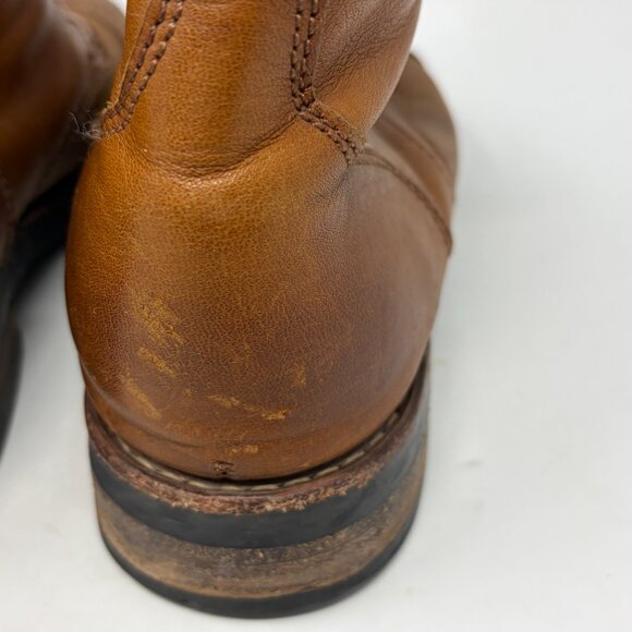 Thursday Boot Company men's Captain leather ankle boots 8D brandy brown lace up - Picture 7 of 12